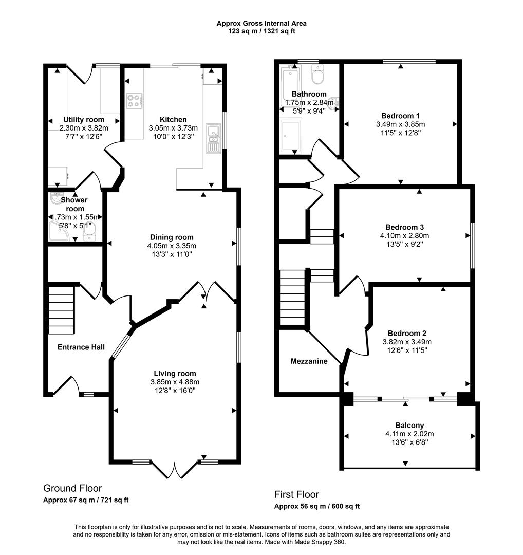 Ty Samphire, Glanymor Road, Goodwick floorplan