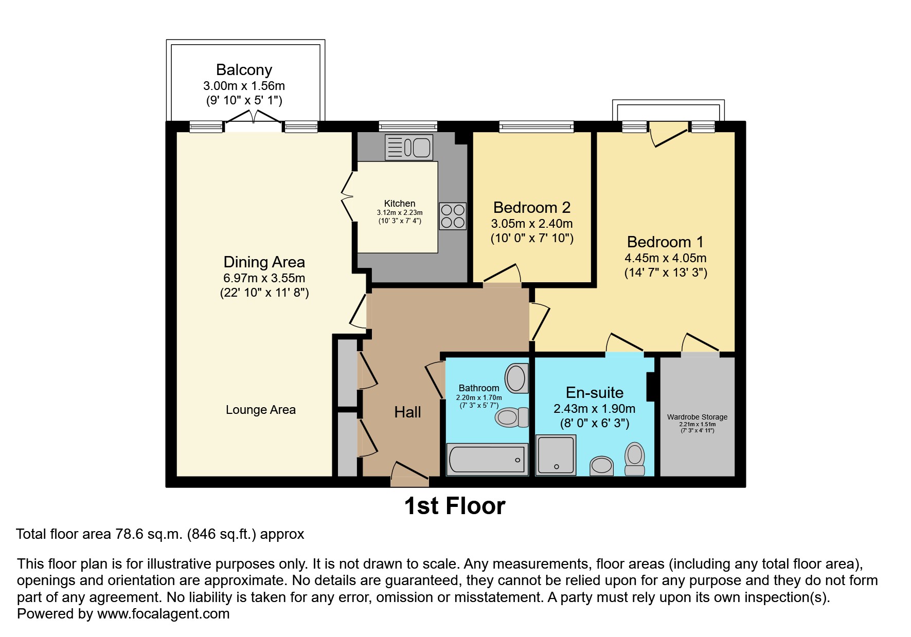 50, Eaves Court, Princes Risborough floorplan