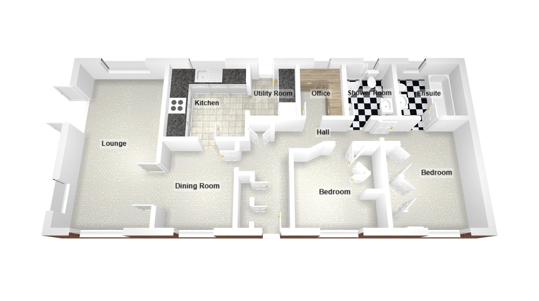 44 Cauldron Farm Barn Park, Cauldron Barn Road, Swanage floorplan