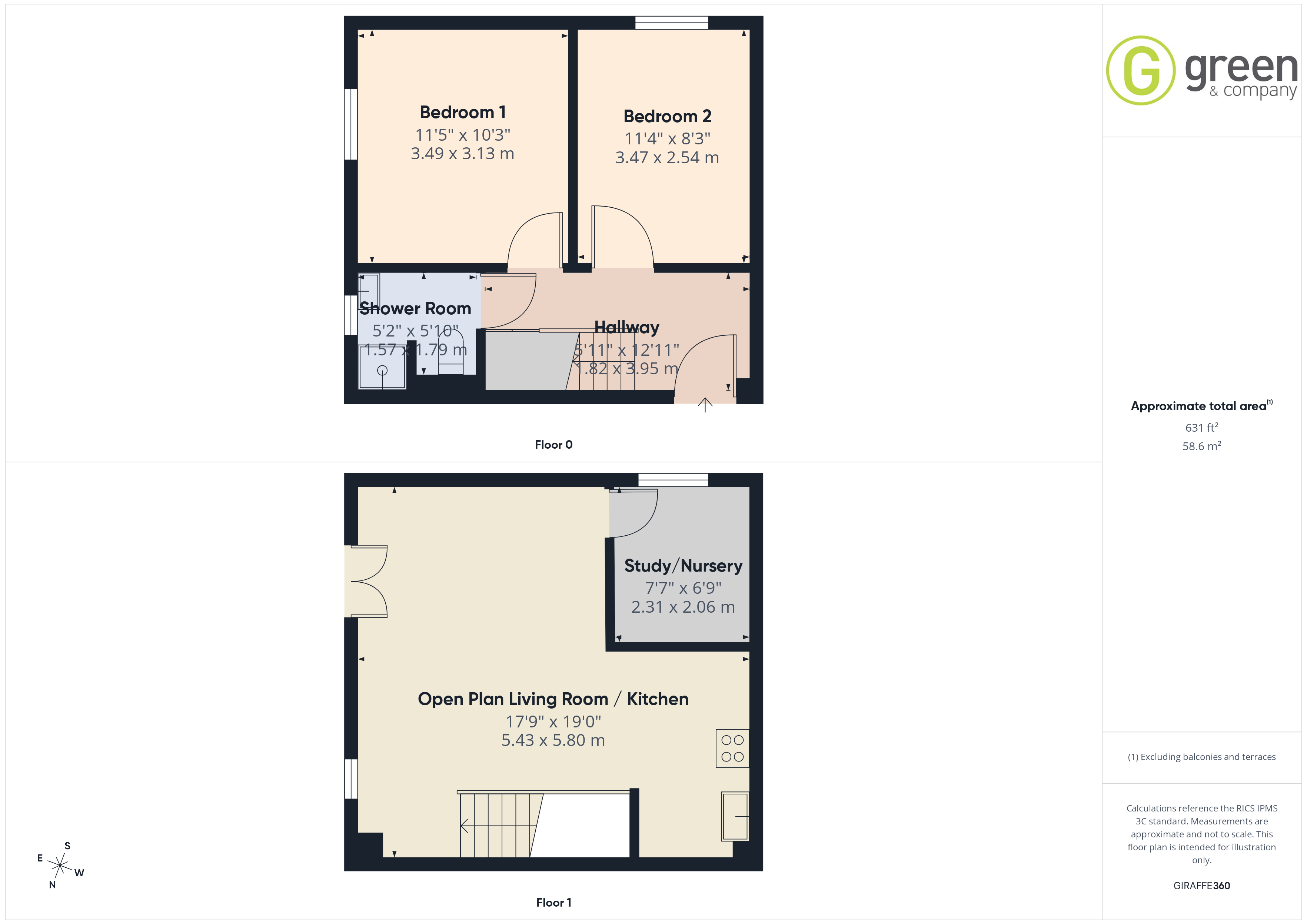 25, Austin Street, Birmingham floorplan