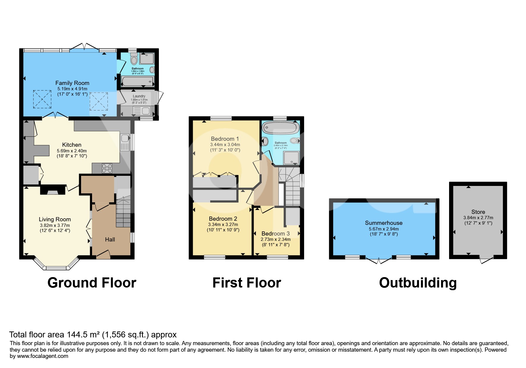 19, Brakefield Road, Southfleet floorplan