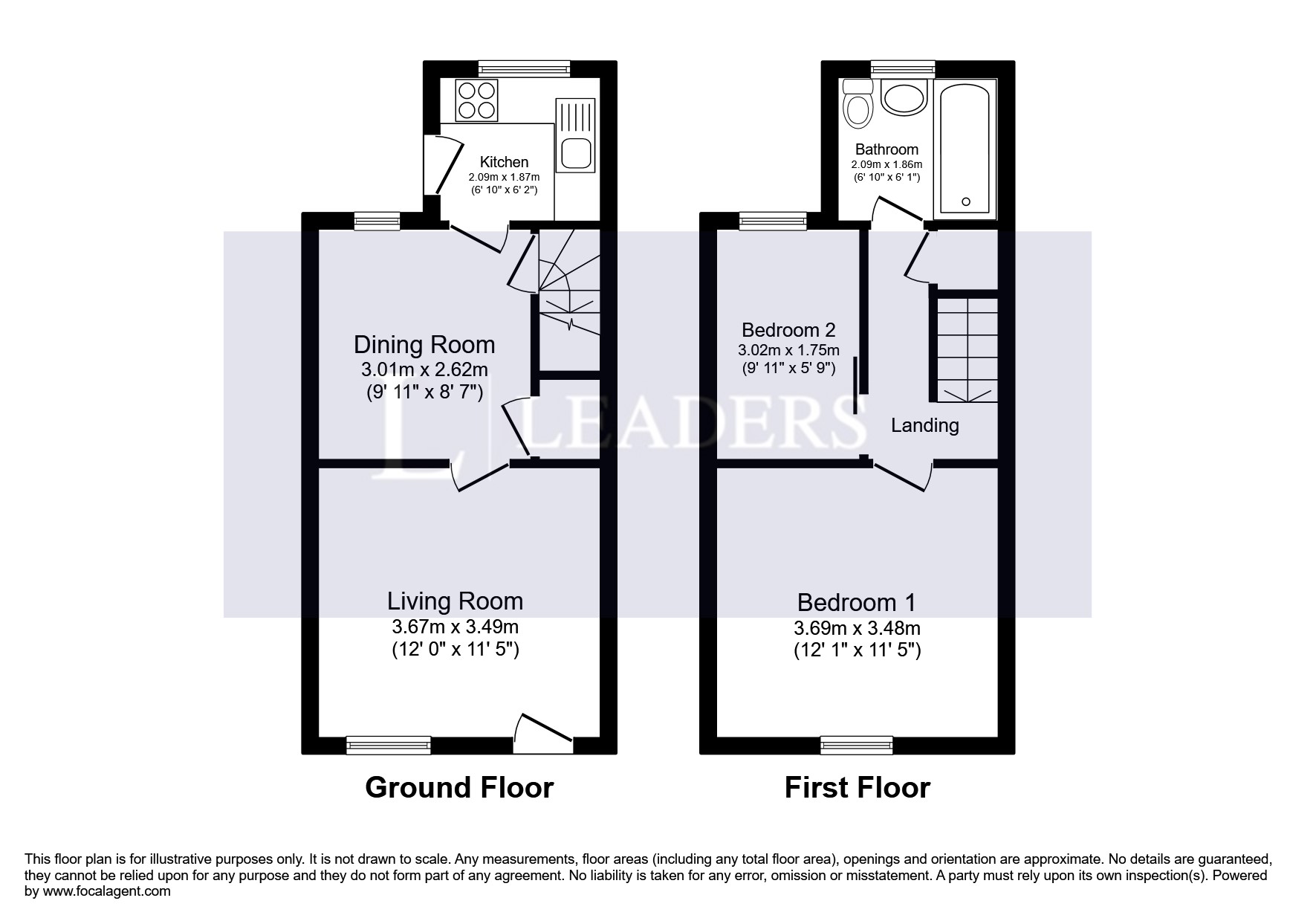 6, Hardy Barn, Shipley floorplan