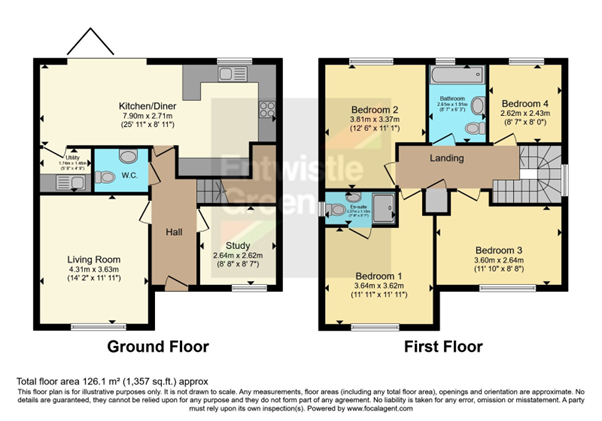 Plot 7 Molyneux Gardens, 1, Higher End Park, Merseyside floorplan