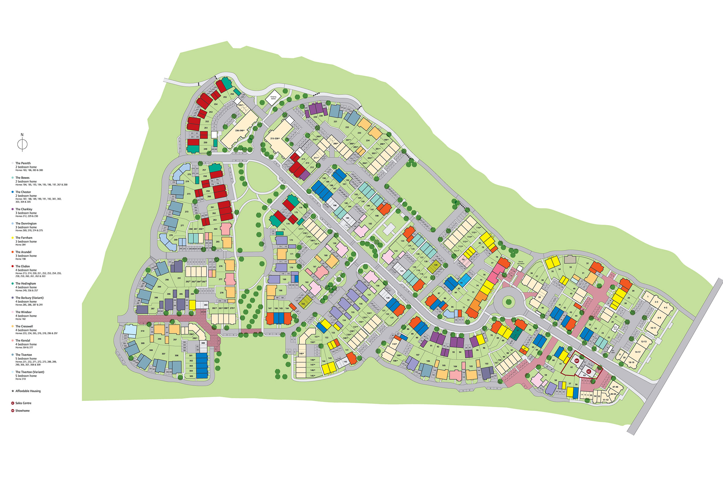 New home, 4 bed semidetached house for sale in "The Elsdon" at