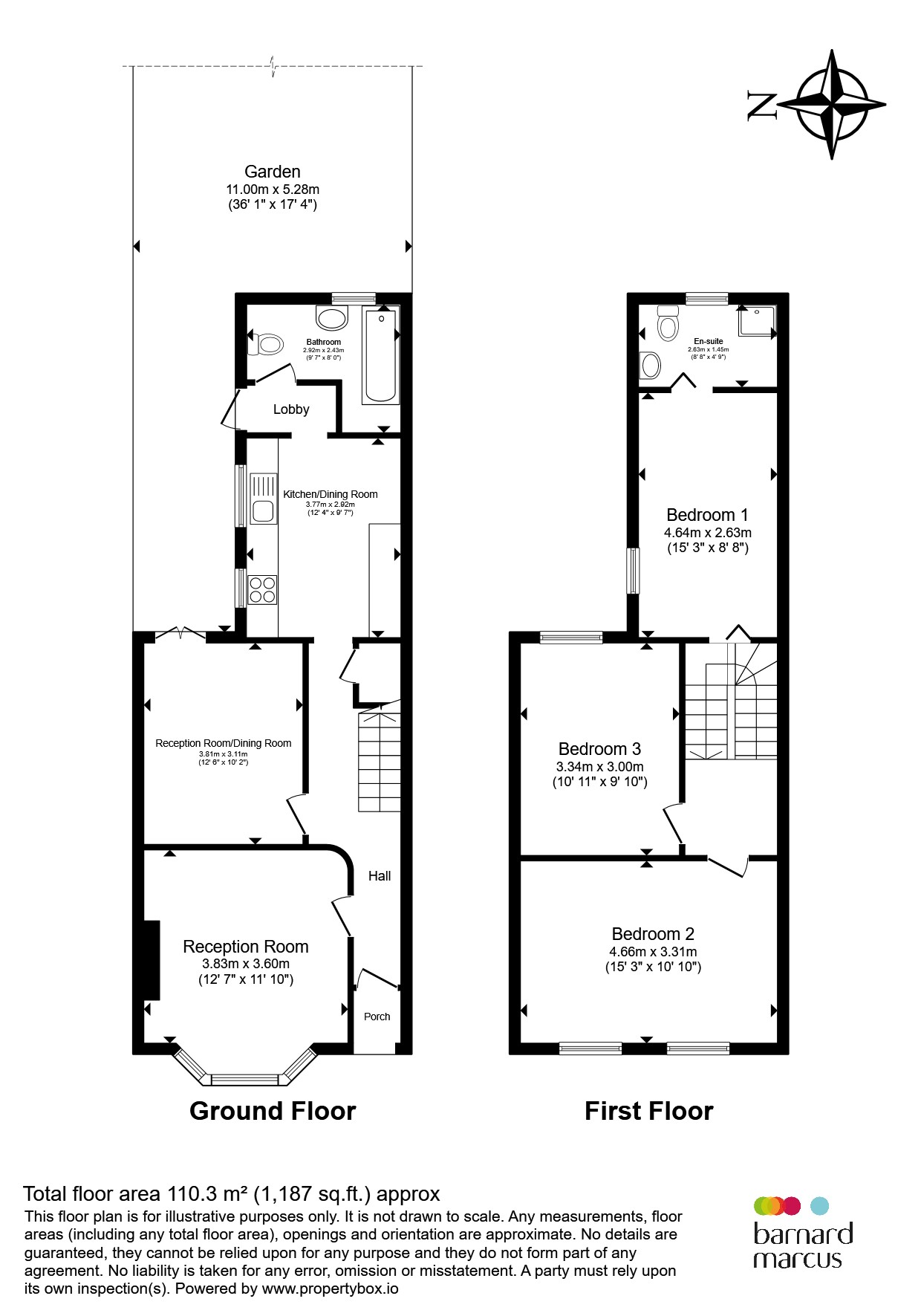 38, St. Pauls Road, London floorplan