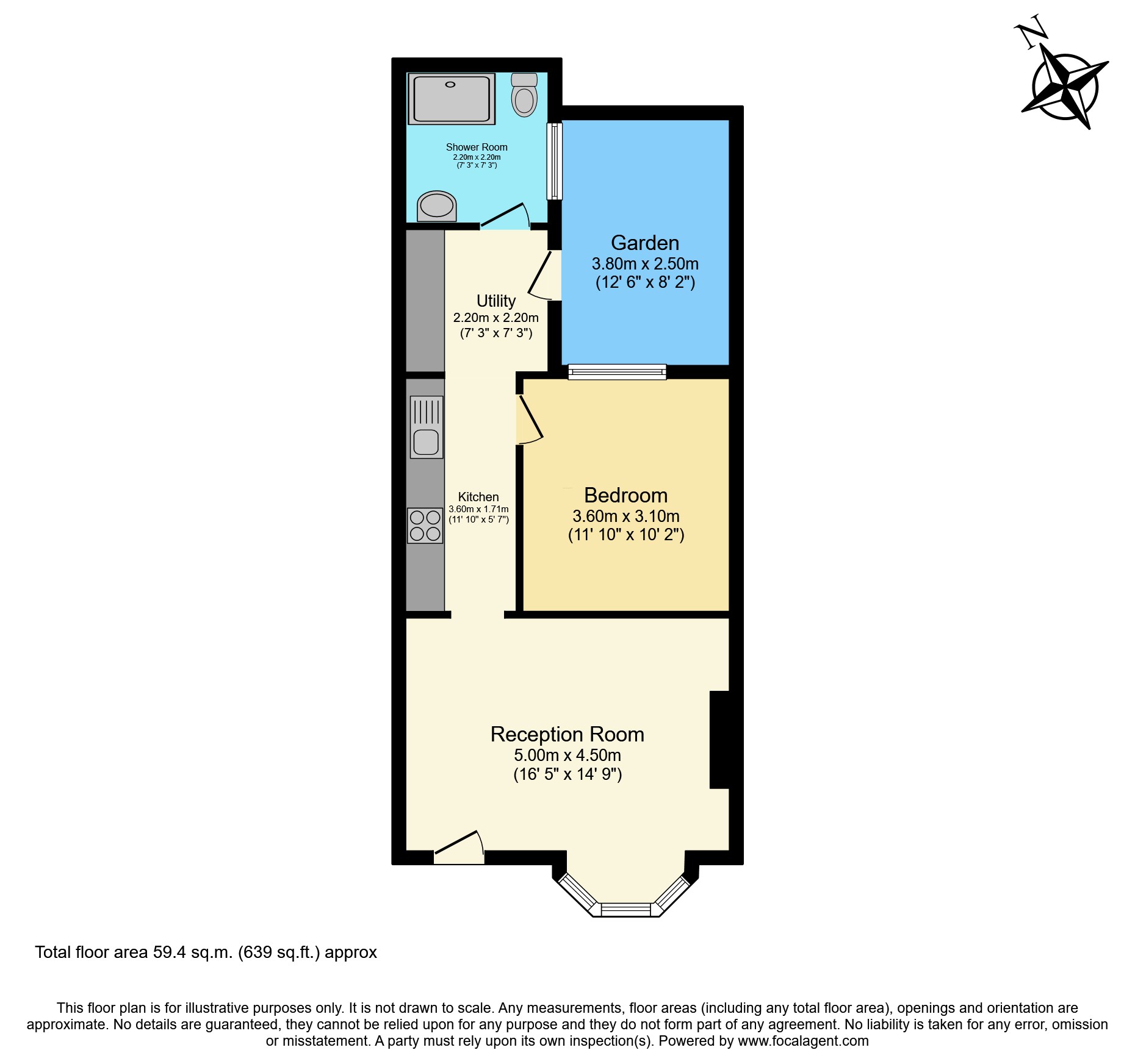 4a, Trinity Road, London floorplan