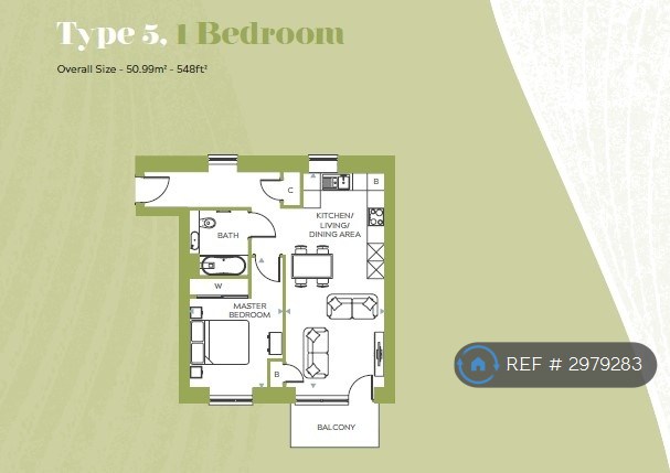 Moore House, Edinburgh Gate, Harlow floorplan