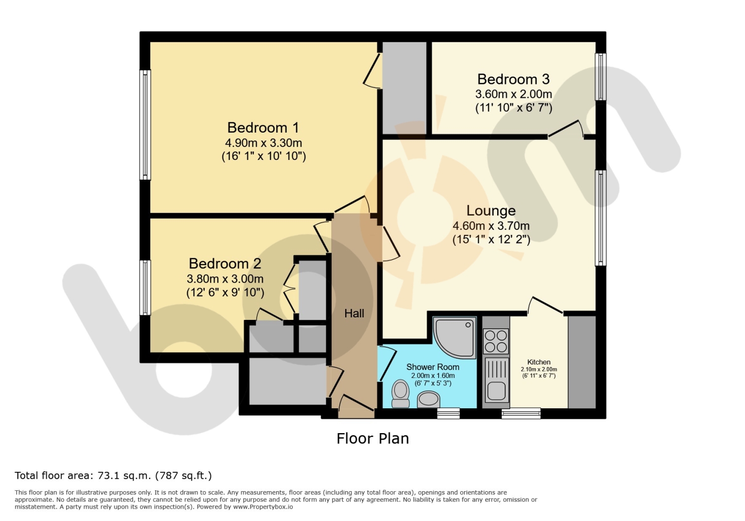 Chirnside Road, Glasgow floorplan