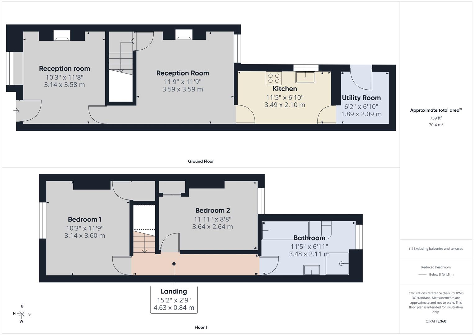 77, Webb Street, Nuneaton floorplan