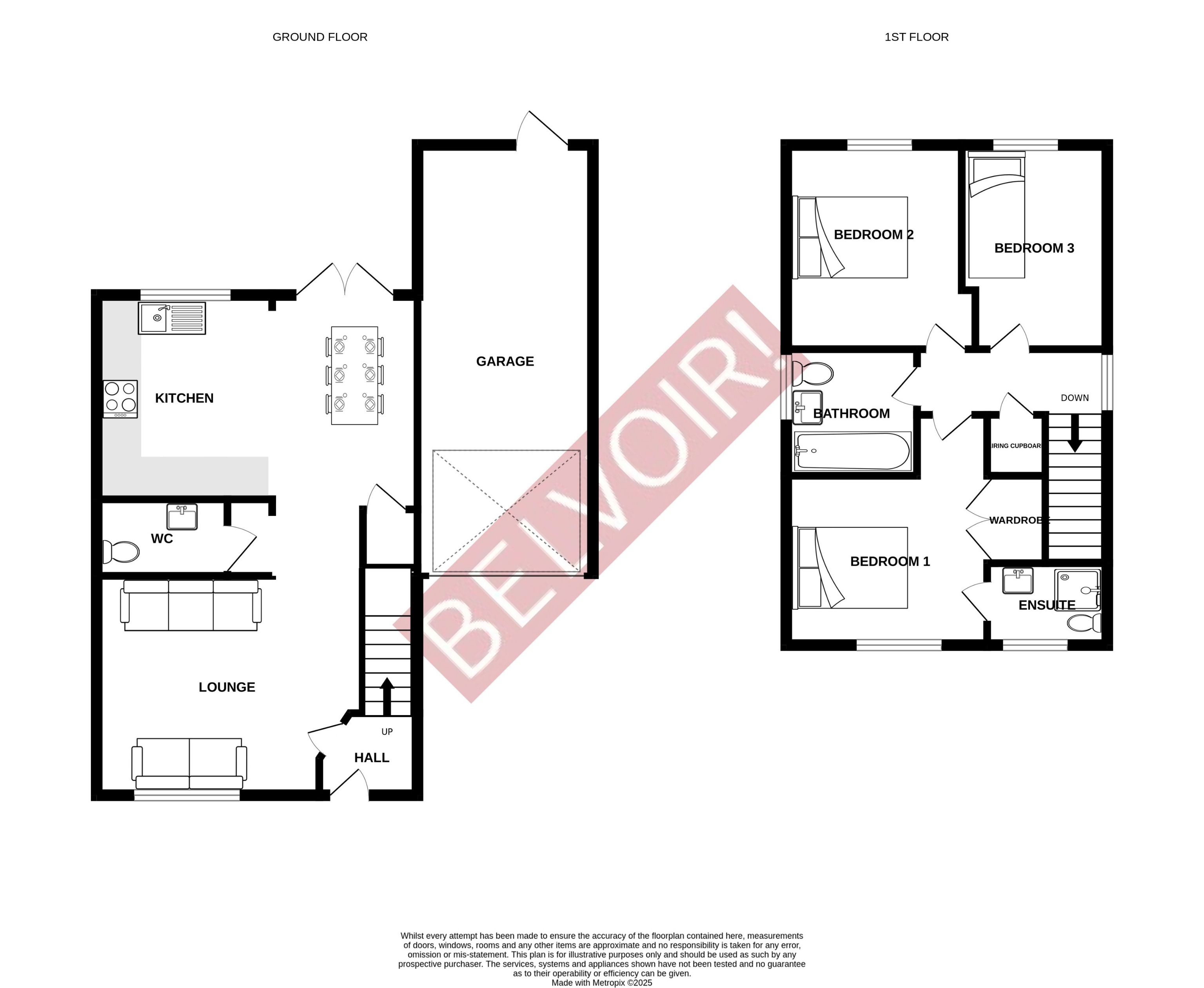 11, Castlefield, Hitchin floorplan