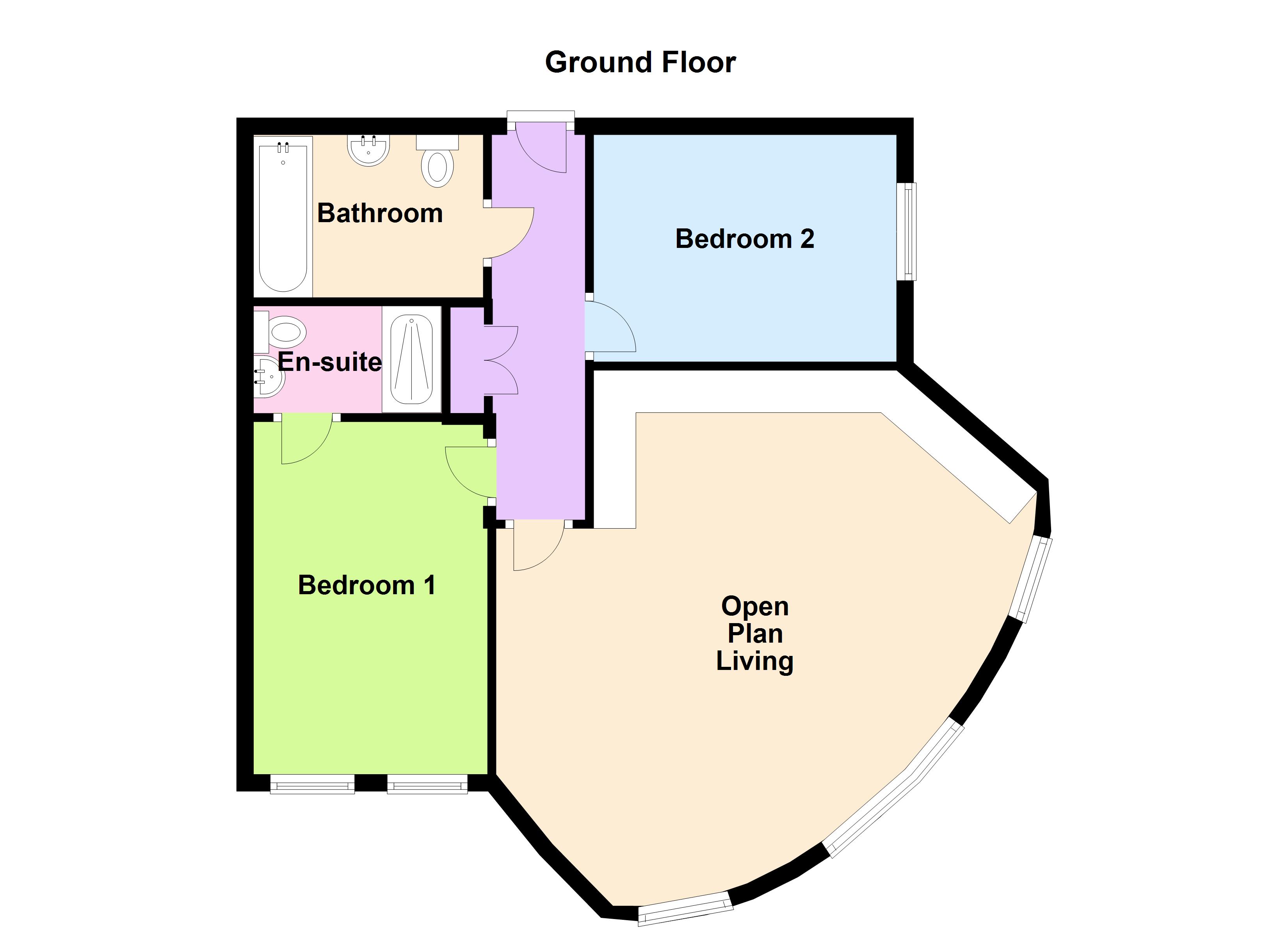 2 Bedrooms Flat for sale in Springhead Parkway, Northfleet, Gravesend DA11