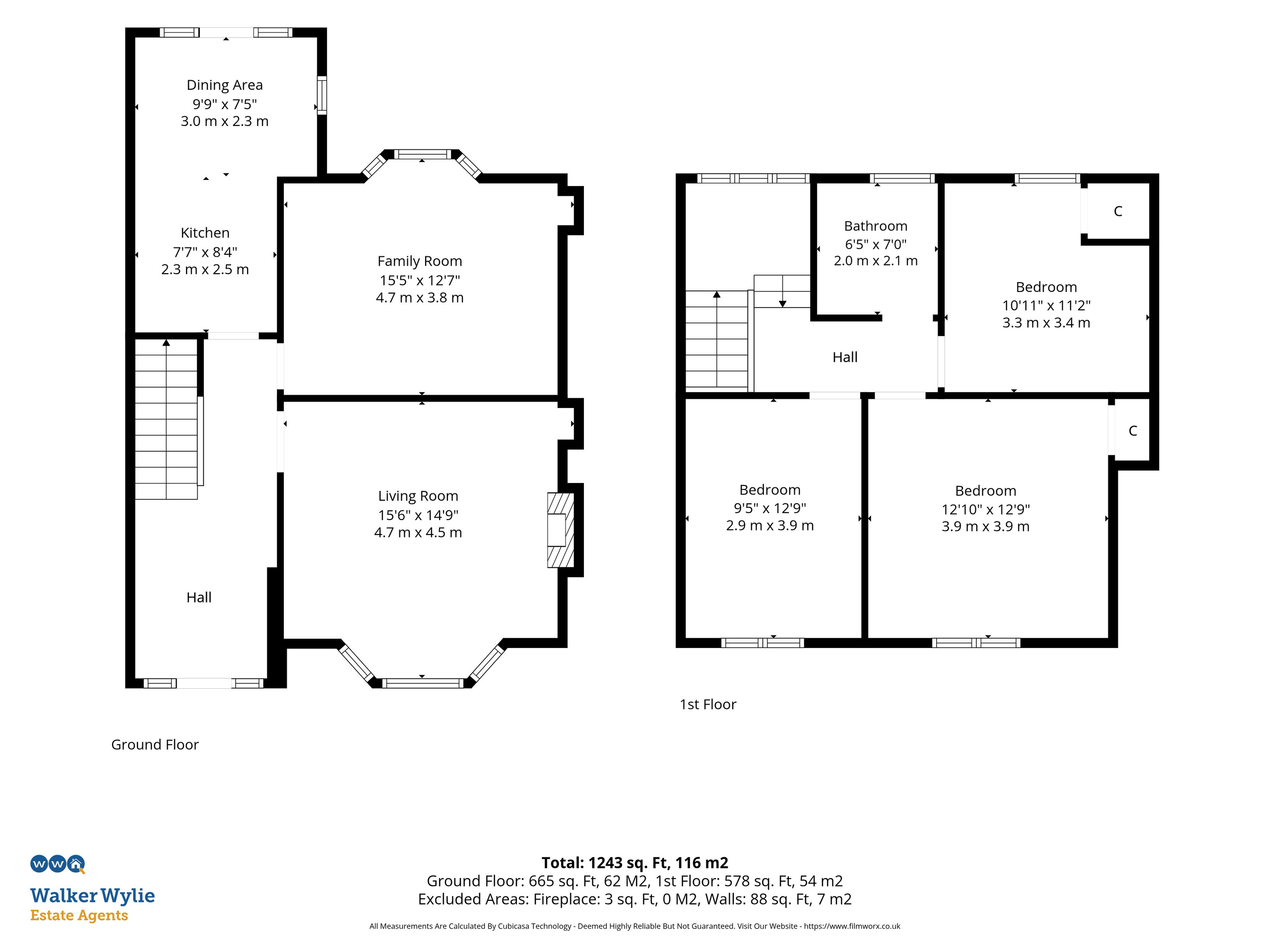 32 Weymouth Drive, Glasgow floorplan