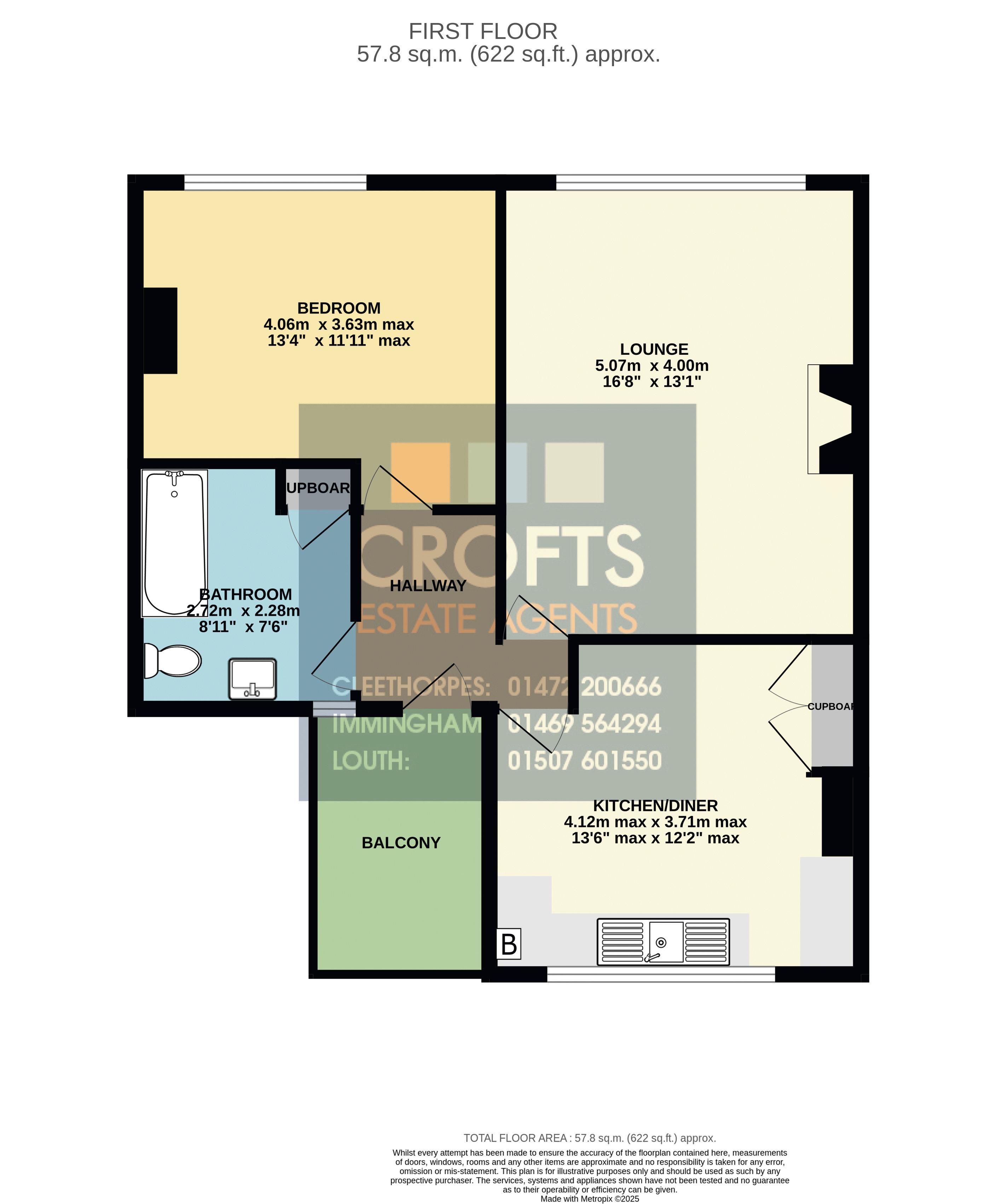 FFF 24, Church Lane, Waltham floorplan