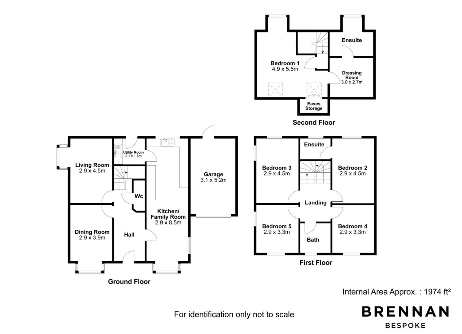 50, Rushton Road, Desborough floorplan