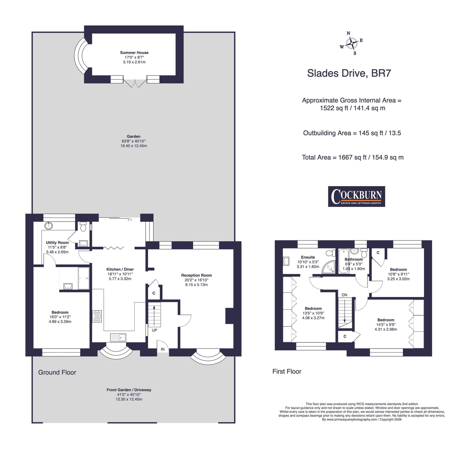 56, Slades Drive, Chislehurst floorplan