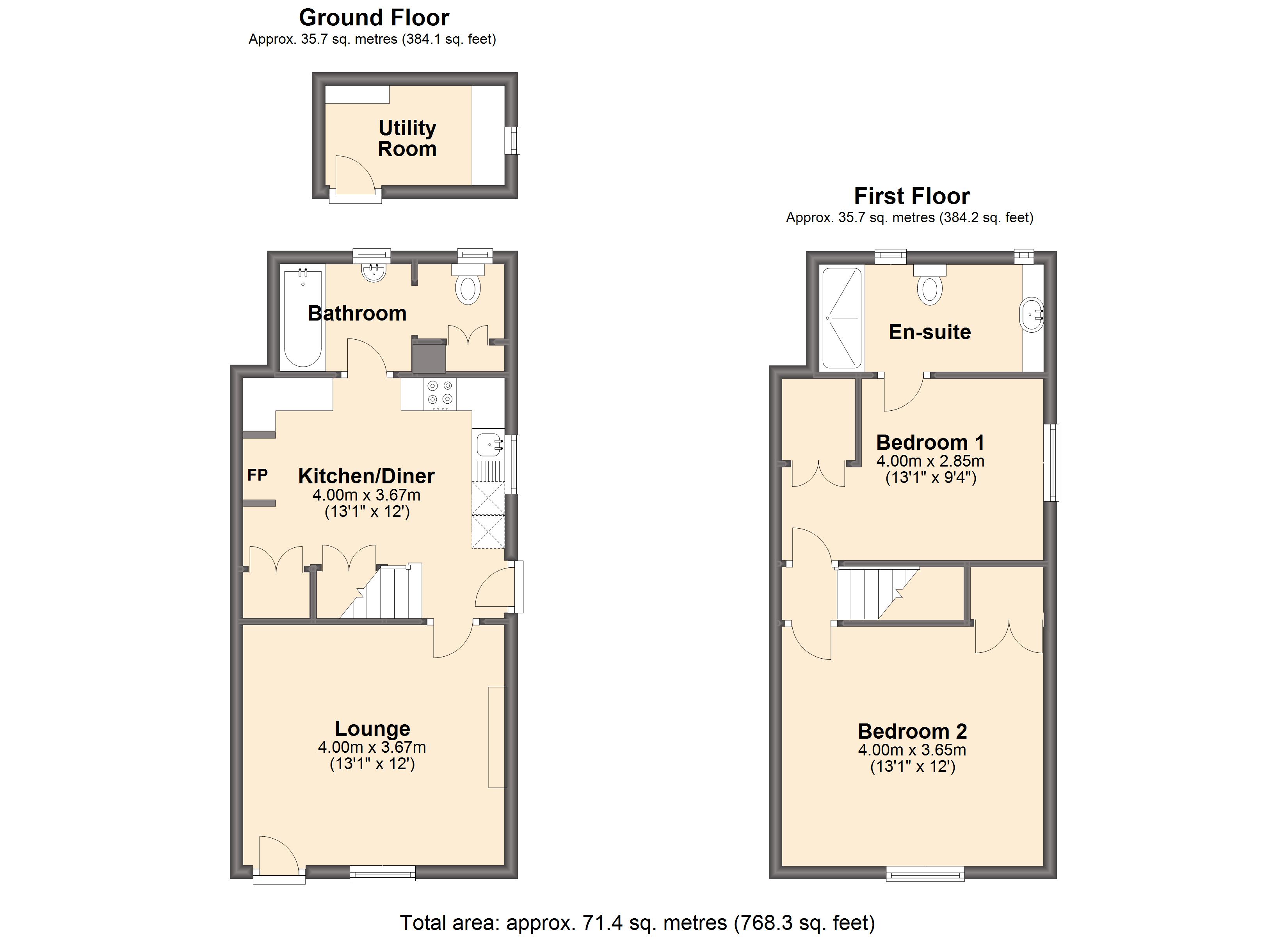 2 bed semidetached house for sale in Blackstock Road, Sheffield S14