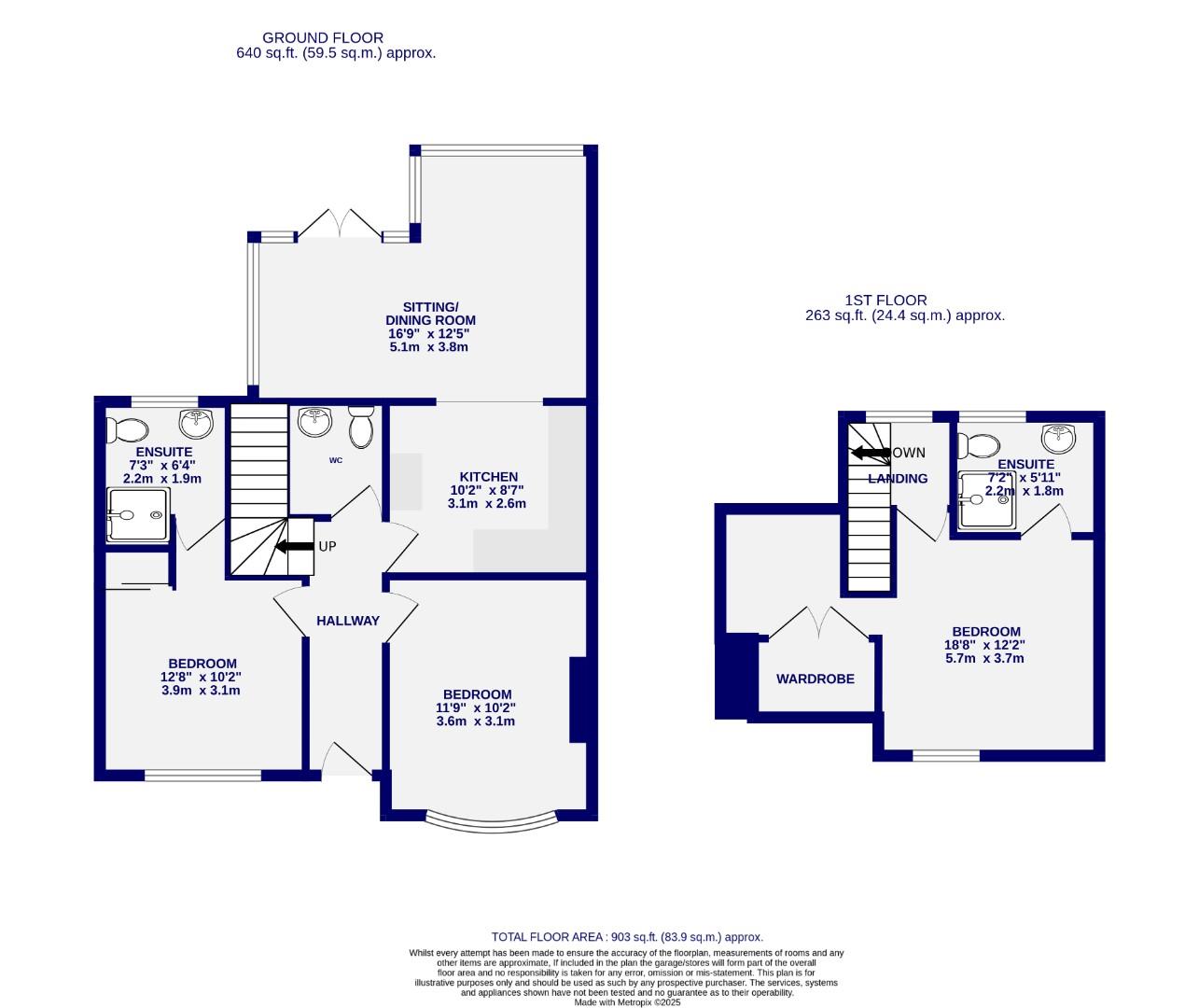 12, Howard Drive, York floorplan