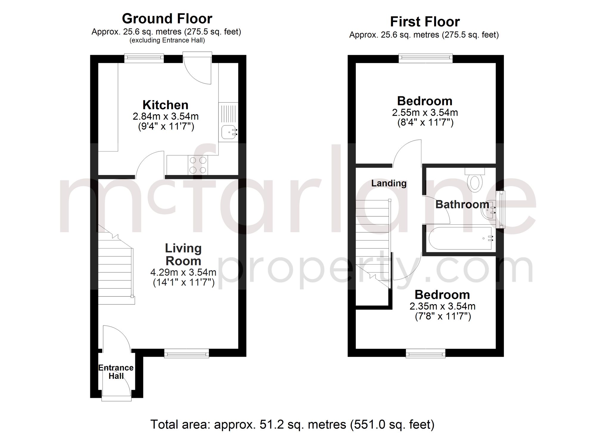 50 Wakefield Close, Swindon floorplan