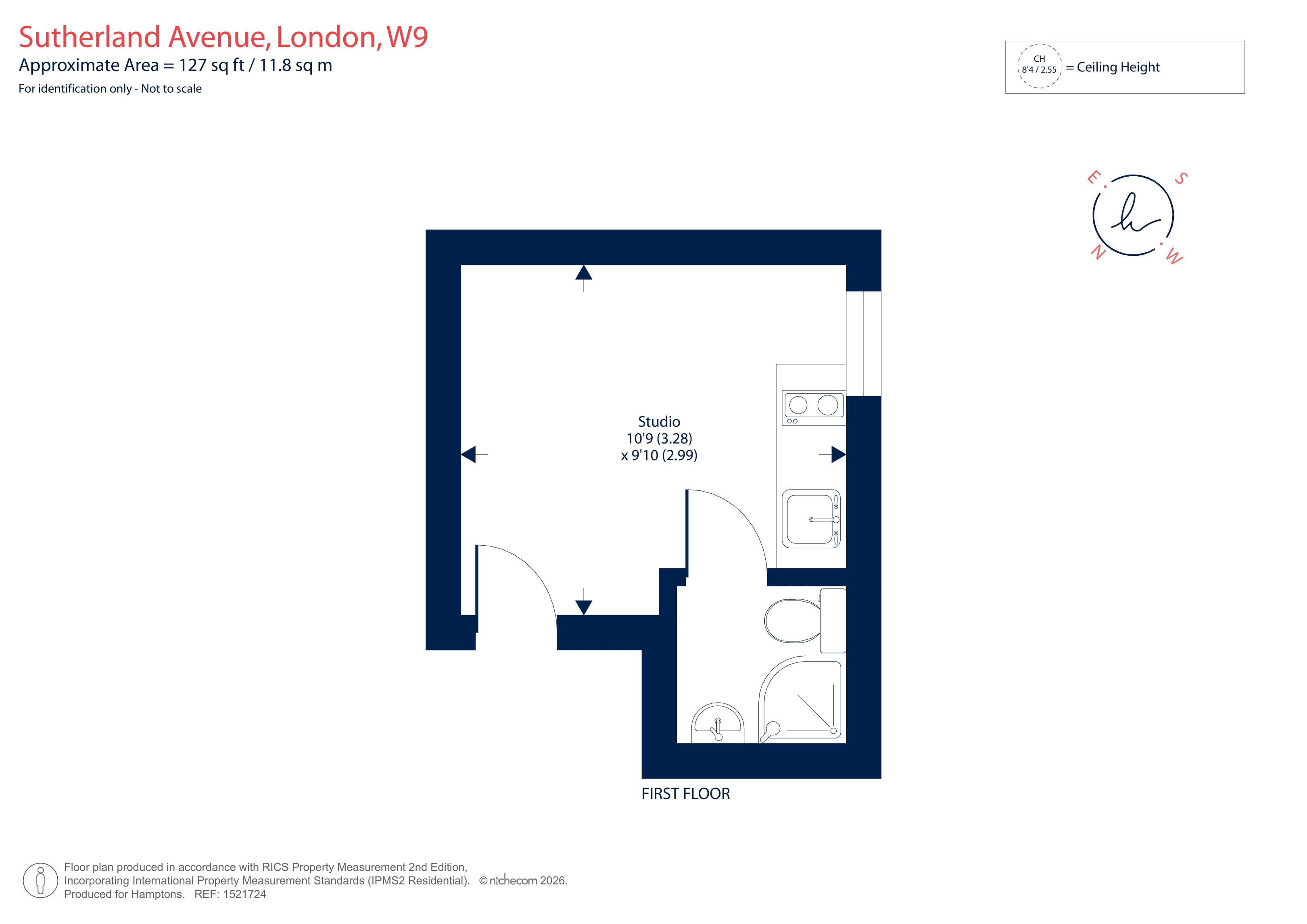 Sutherland Avenue, London floorplan