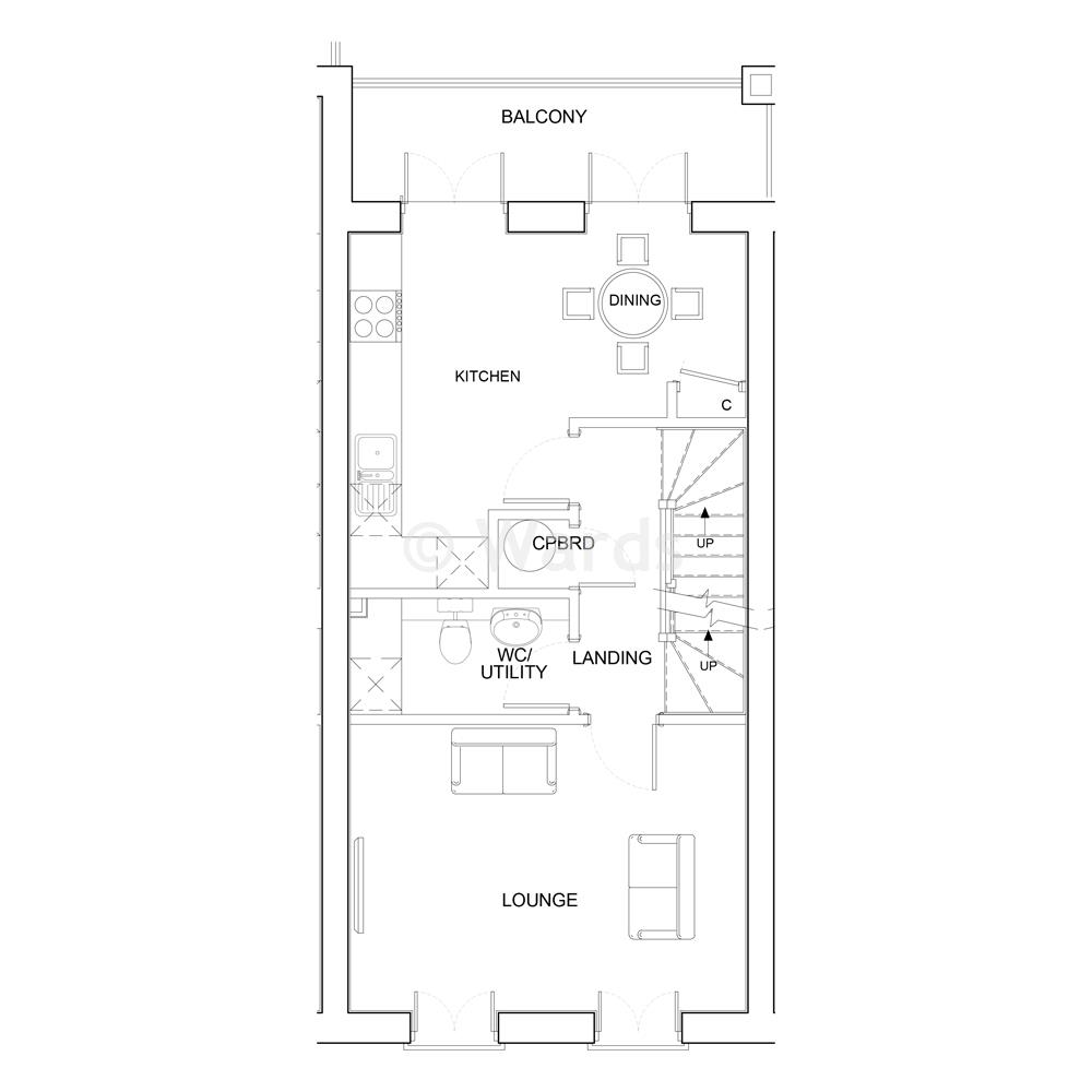 Riverside Mews, Mill Hall, Aylesford floorplan