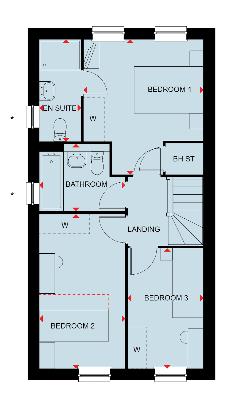 HA401317, Newton Lane, Newton, Nottingham floorplan