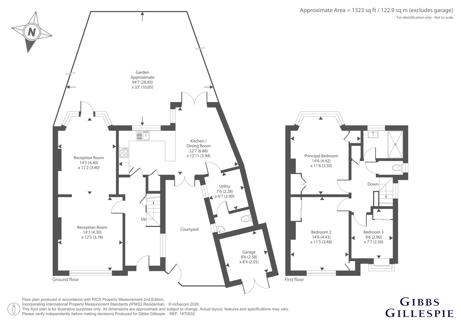 44, Burwood Avenue, Pinner floorplan