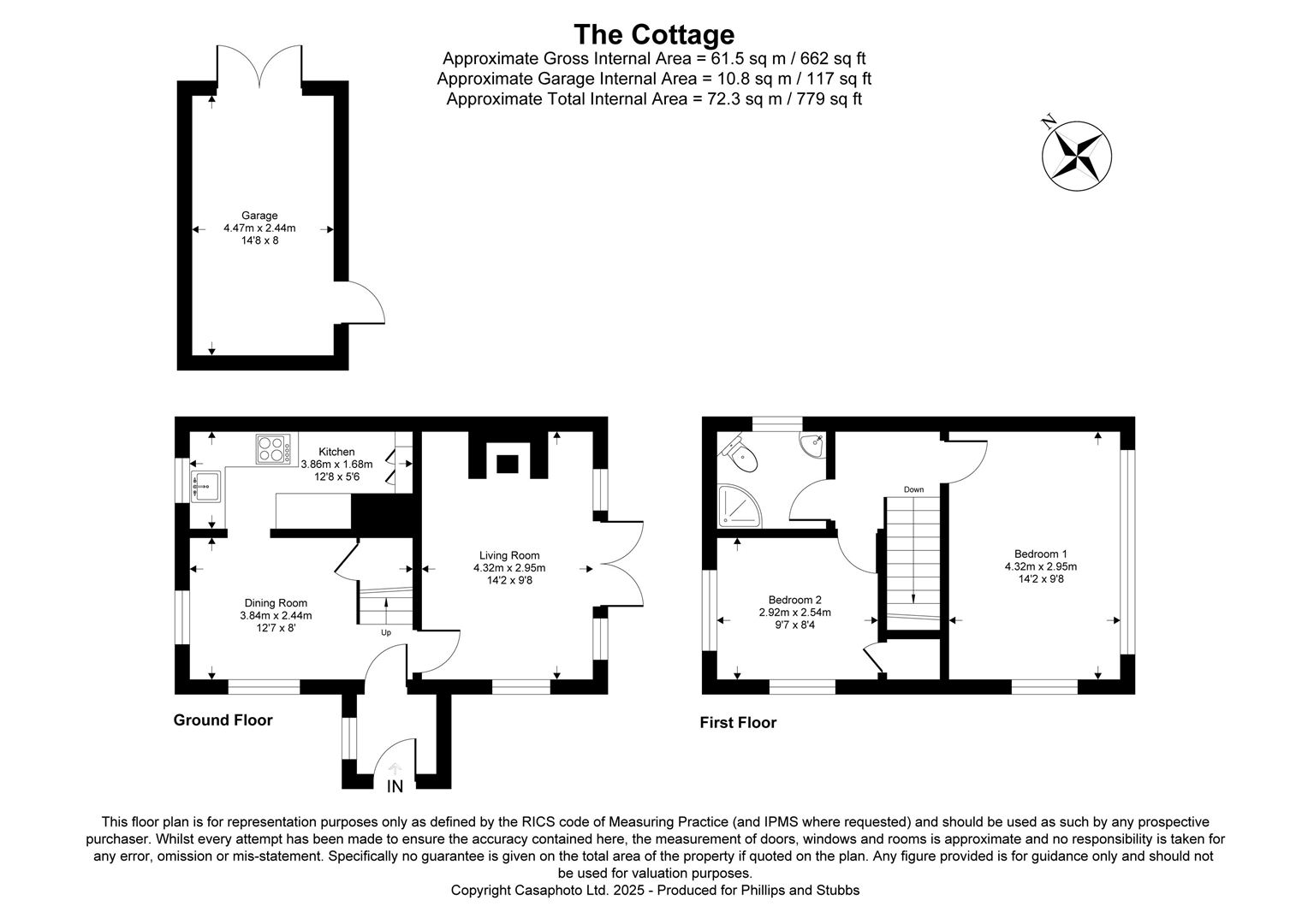 The Cottage, Butchers Lane, Hastings floorplan