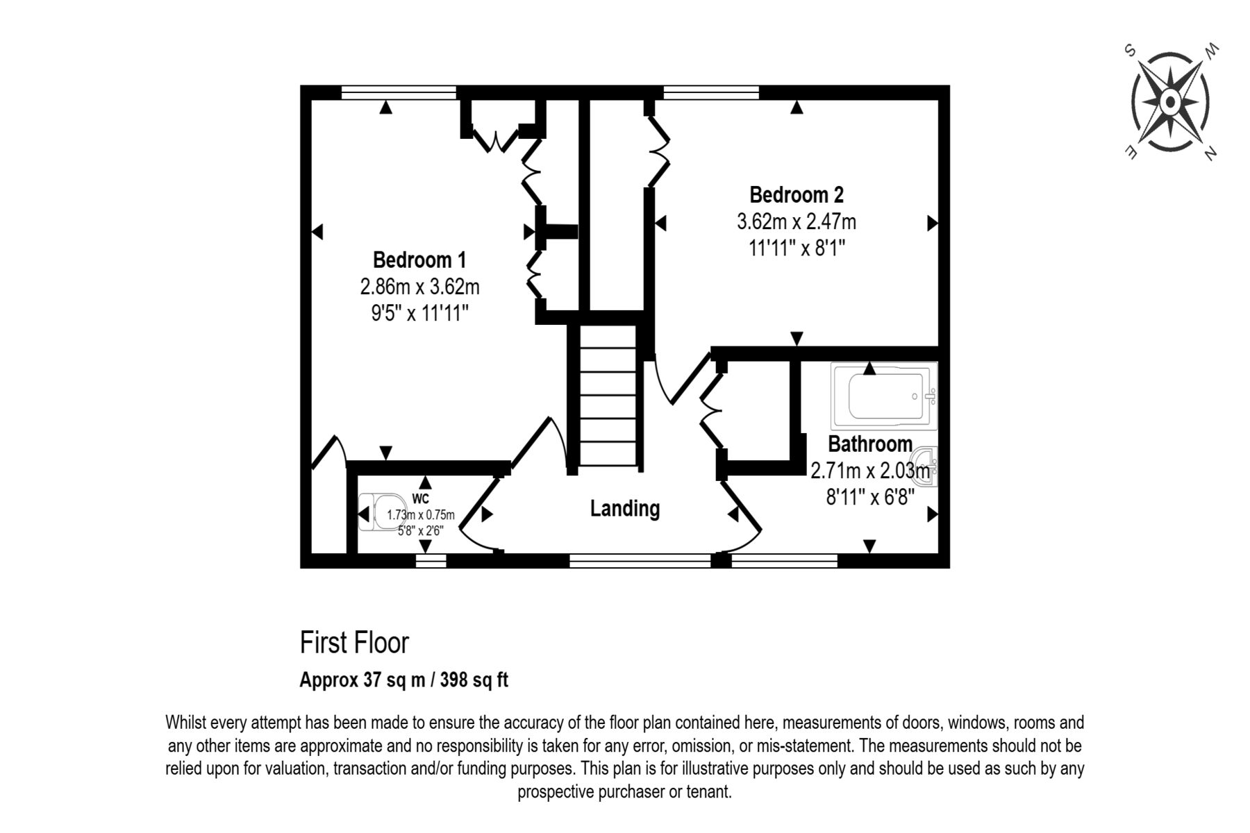 500, Stroud Crescent East Bransholme, Hull floorplan