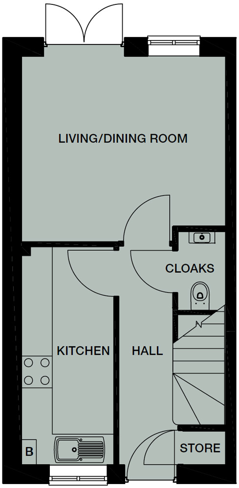 2 Bedrooms Semi-detached house for sale in The Tatton, Windermere Road, Manchester M24