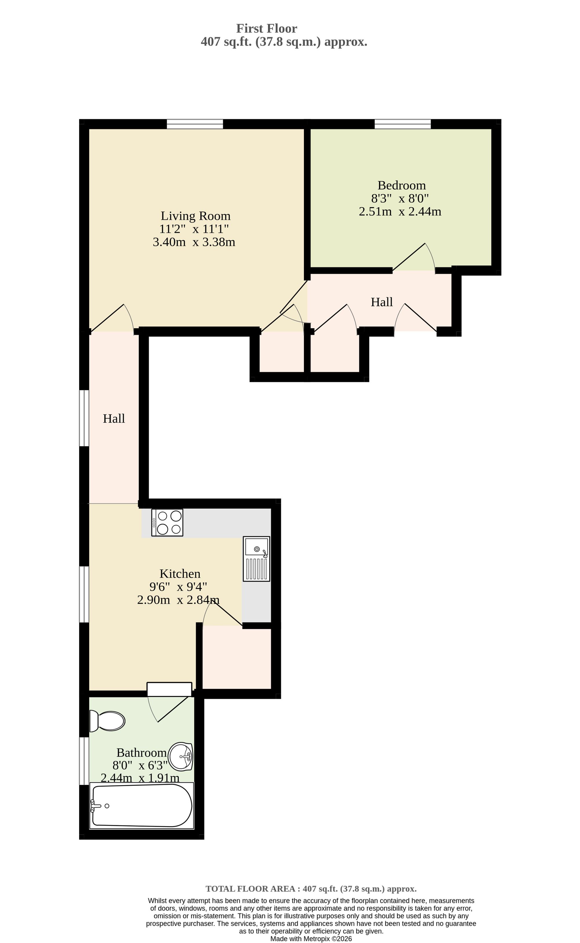 44b Station Street, Swaffham floorplan
