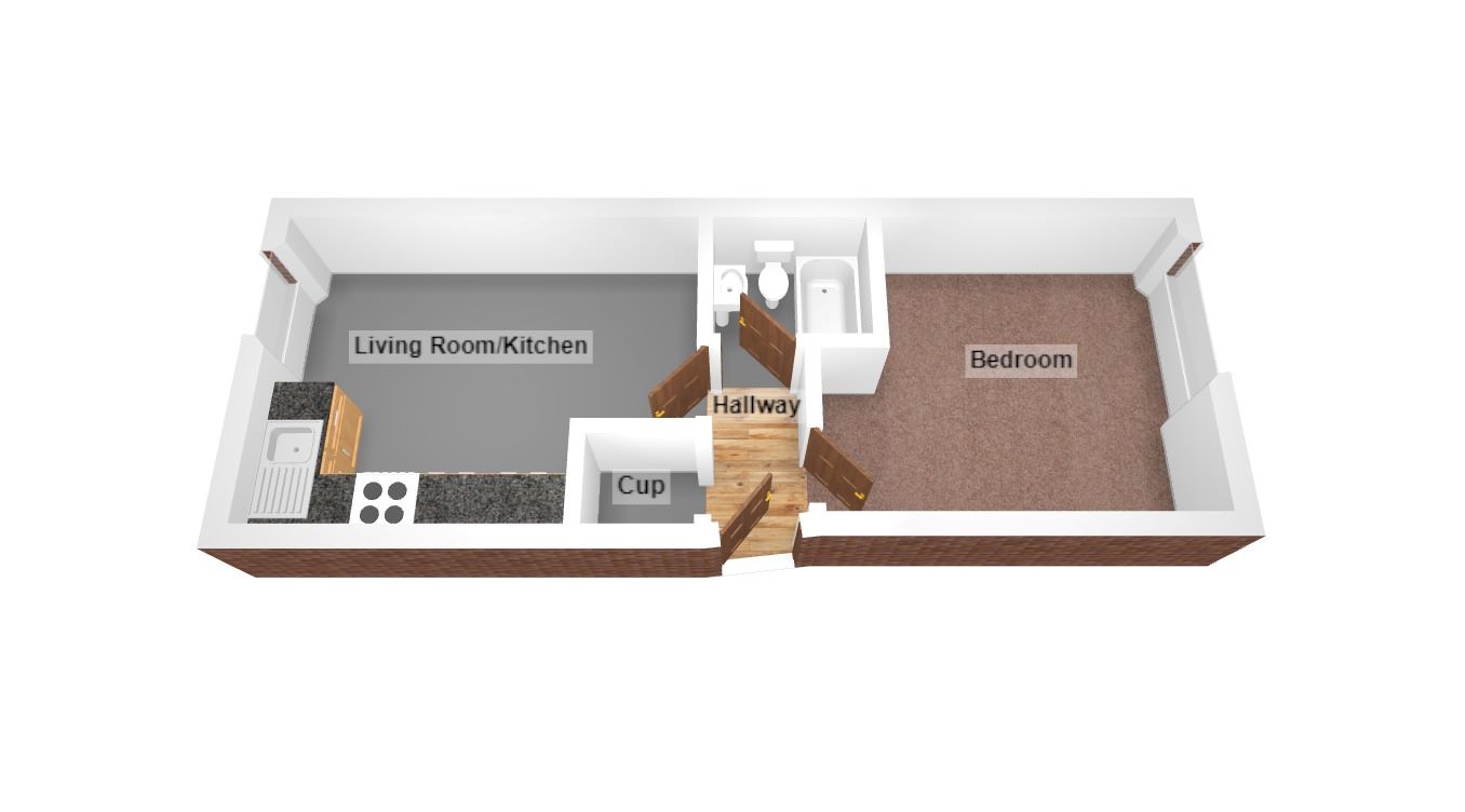 0/2, 36 Bell Street, Renfrew, Renfrewshire PA4, 1 bedroom flat for sale