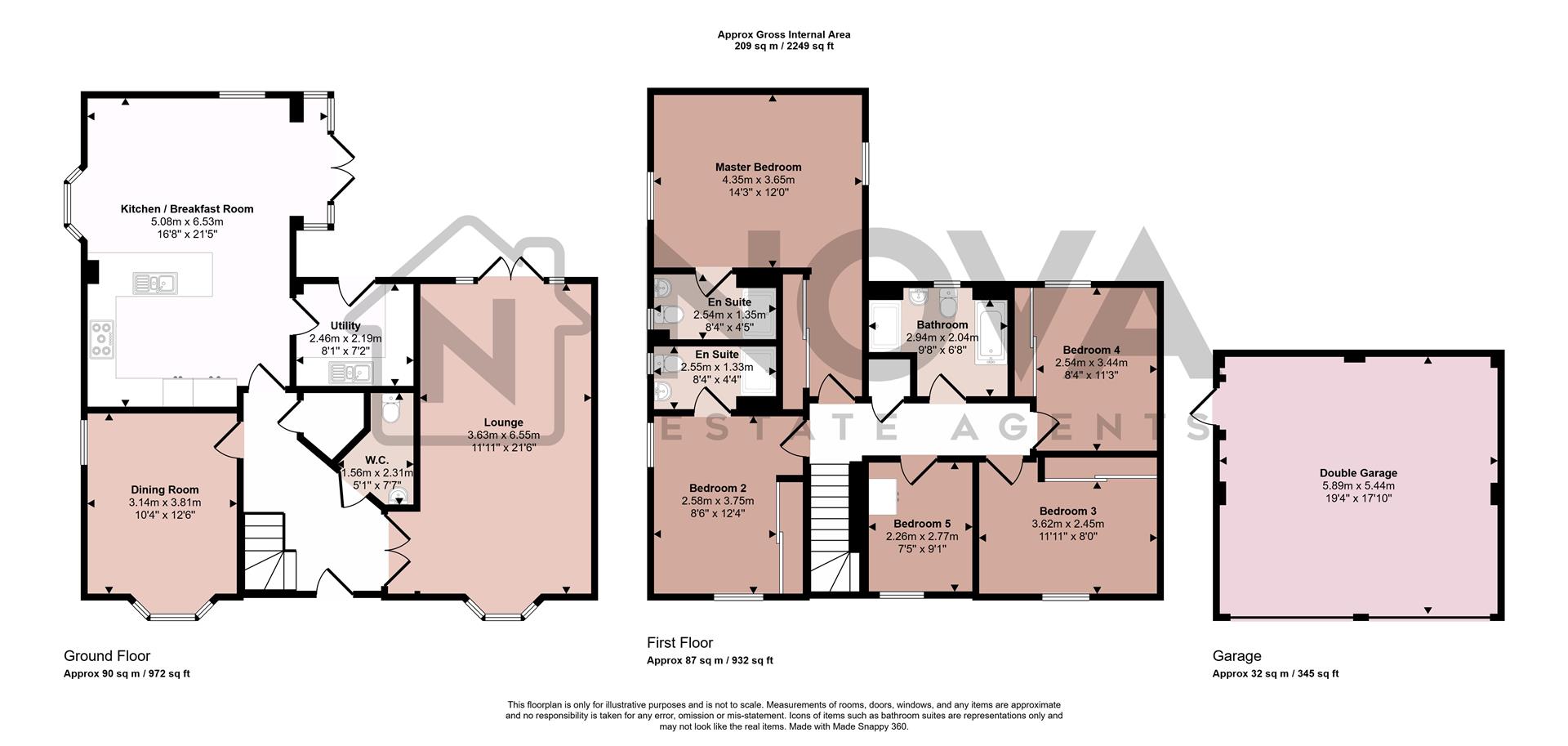 28, Clinton Avenue, Luton floorplan