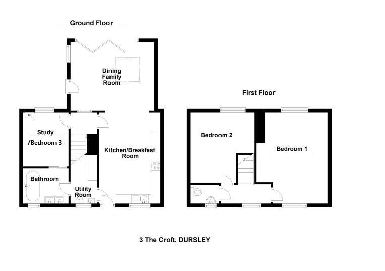 3, The Croft, Cam floorplan