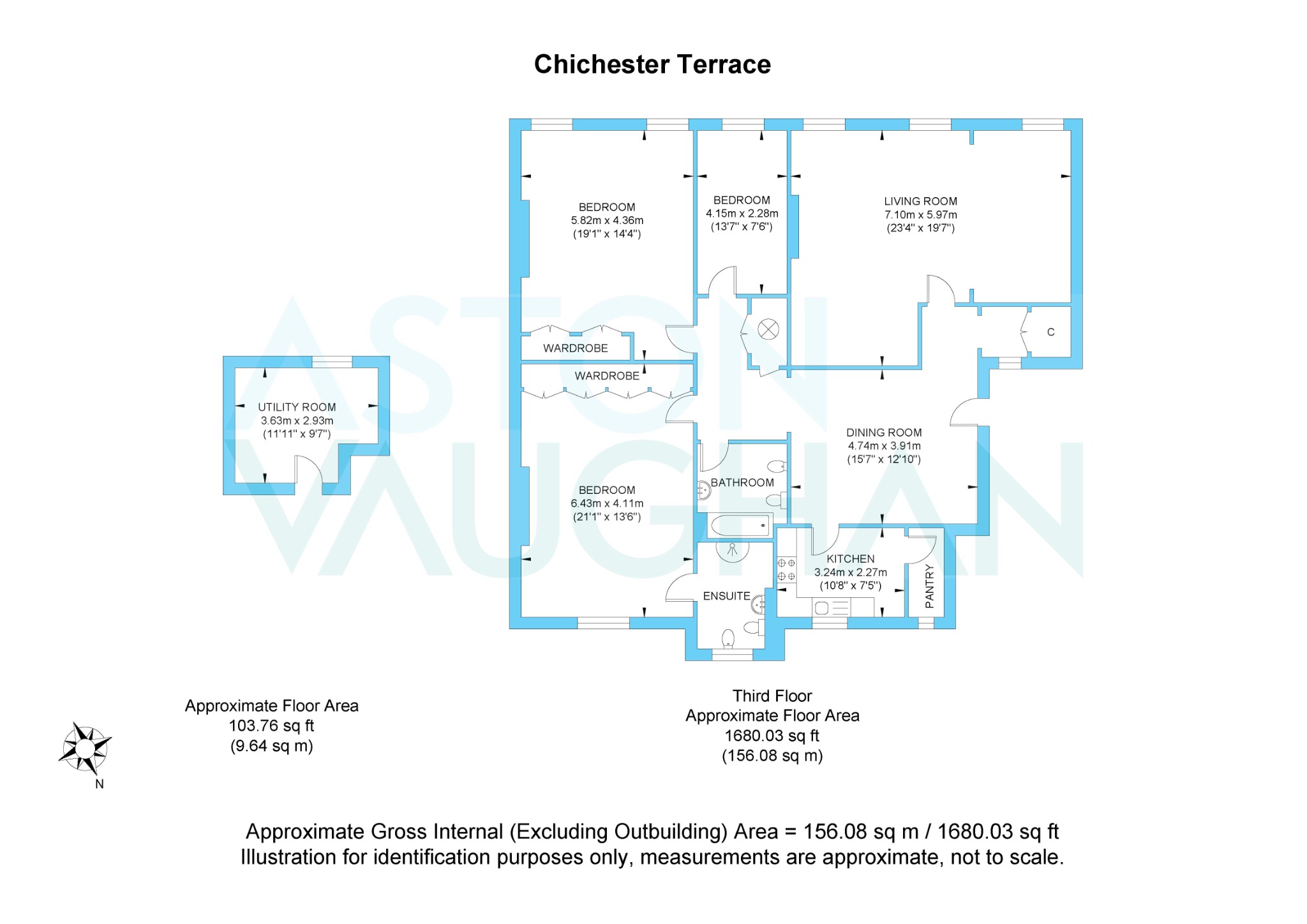 Flat 5, 4 Chichester Terrace, East Sussex floorplan