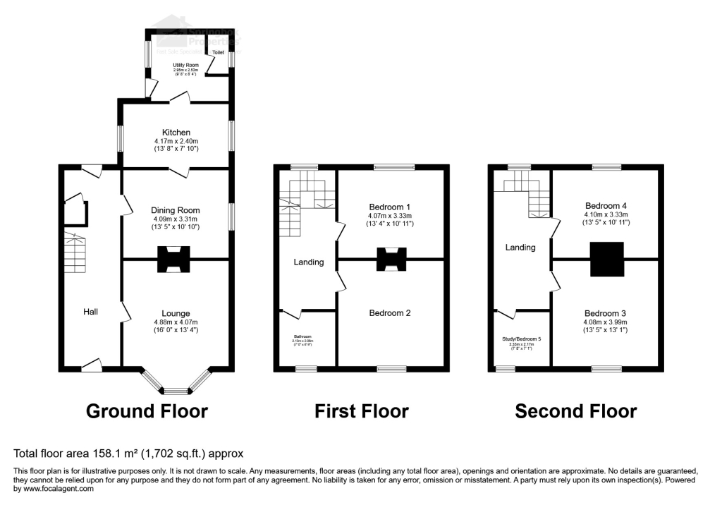 7, Coach Road, Whitby floorplan