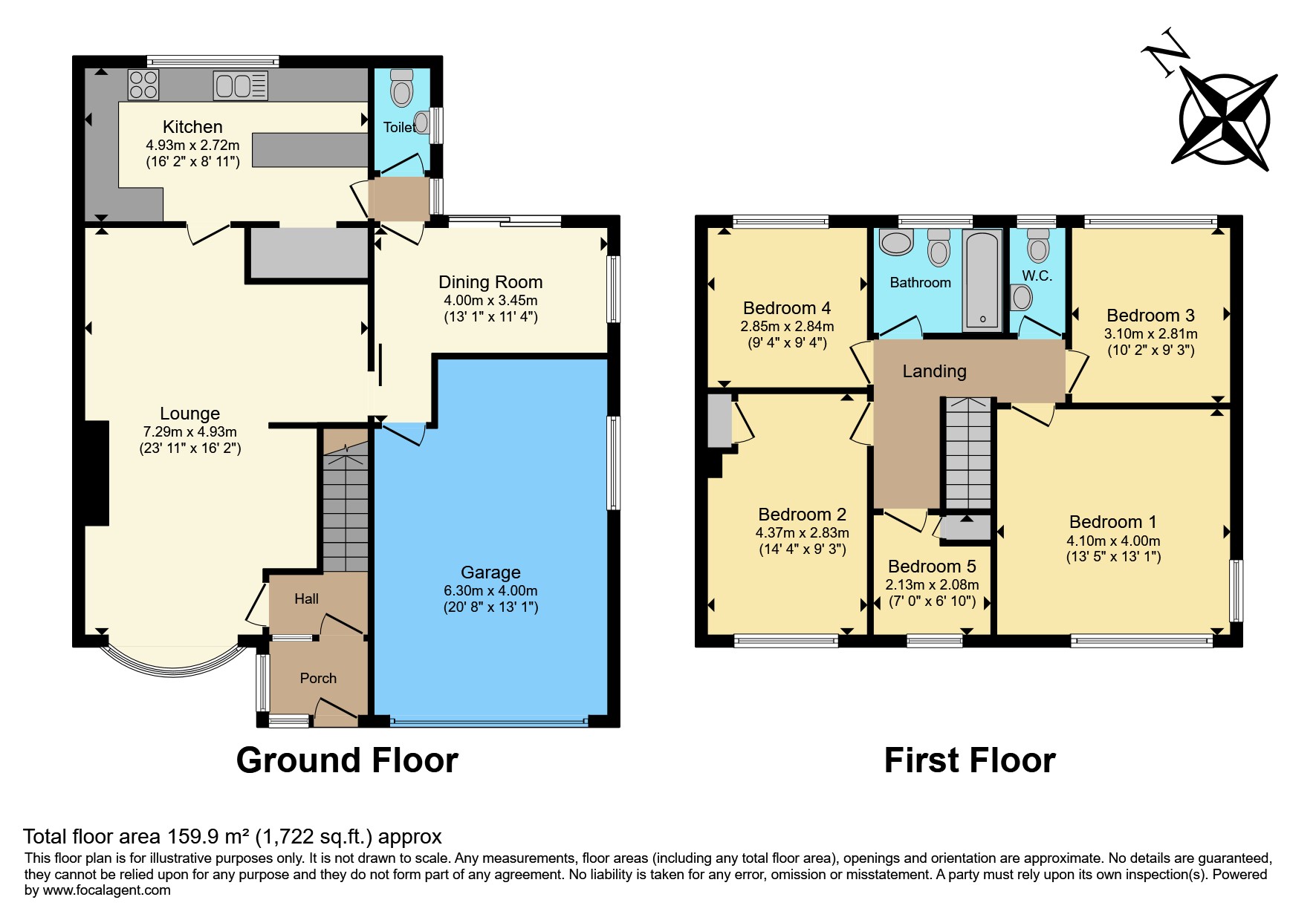 Amberley Road, Horsham RH12, 5 bedroom semidetached house for sale