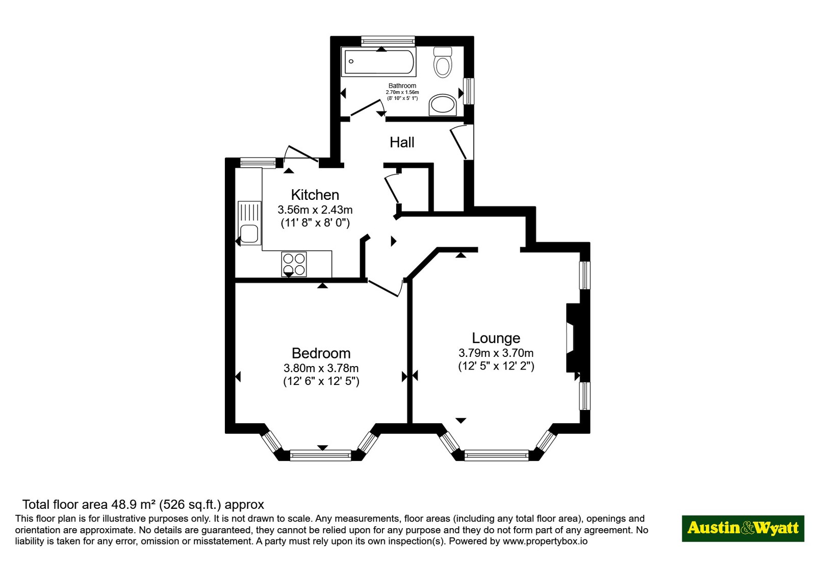 12a,, Gordon Road South, Poole floorplan