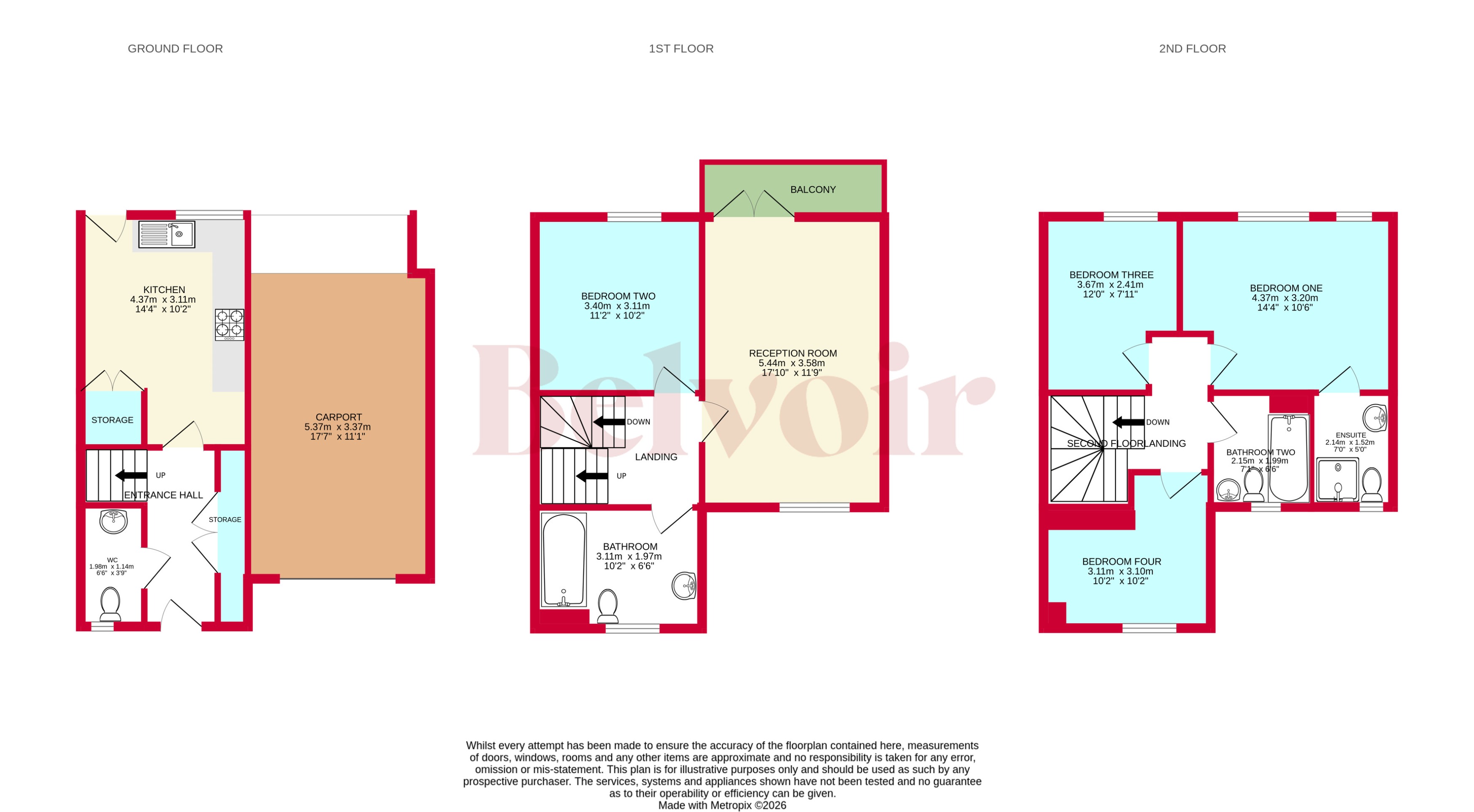 31, Lancaster Drive, Wolverhampton floorplan