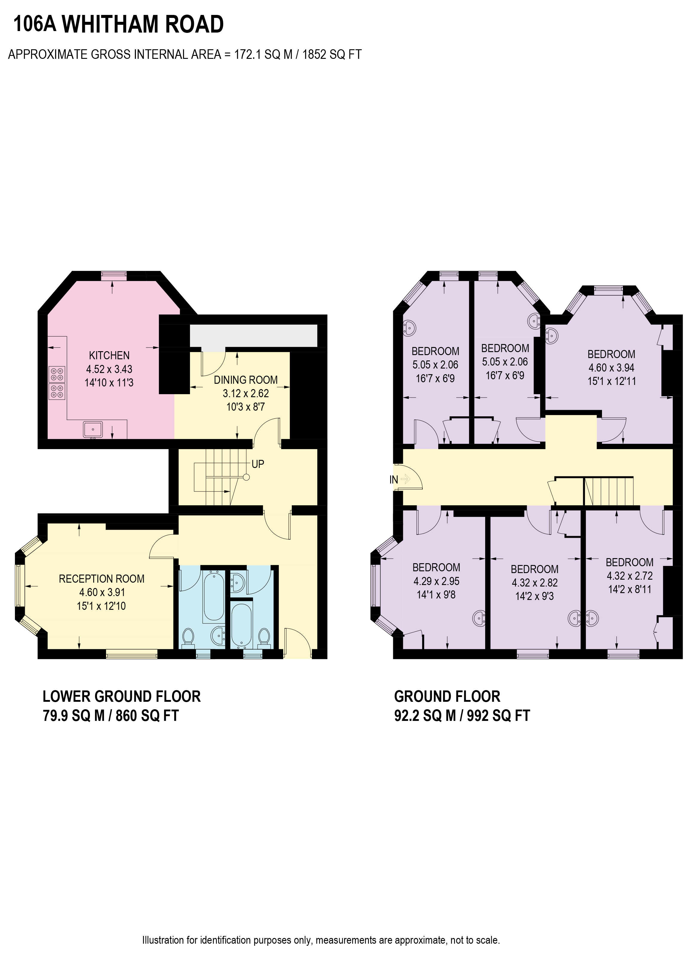 6 Bedrooms Flat to rent in Flat A - 106 Whitham Road, Broomhill, Sheffield S10