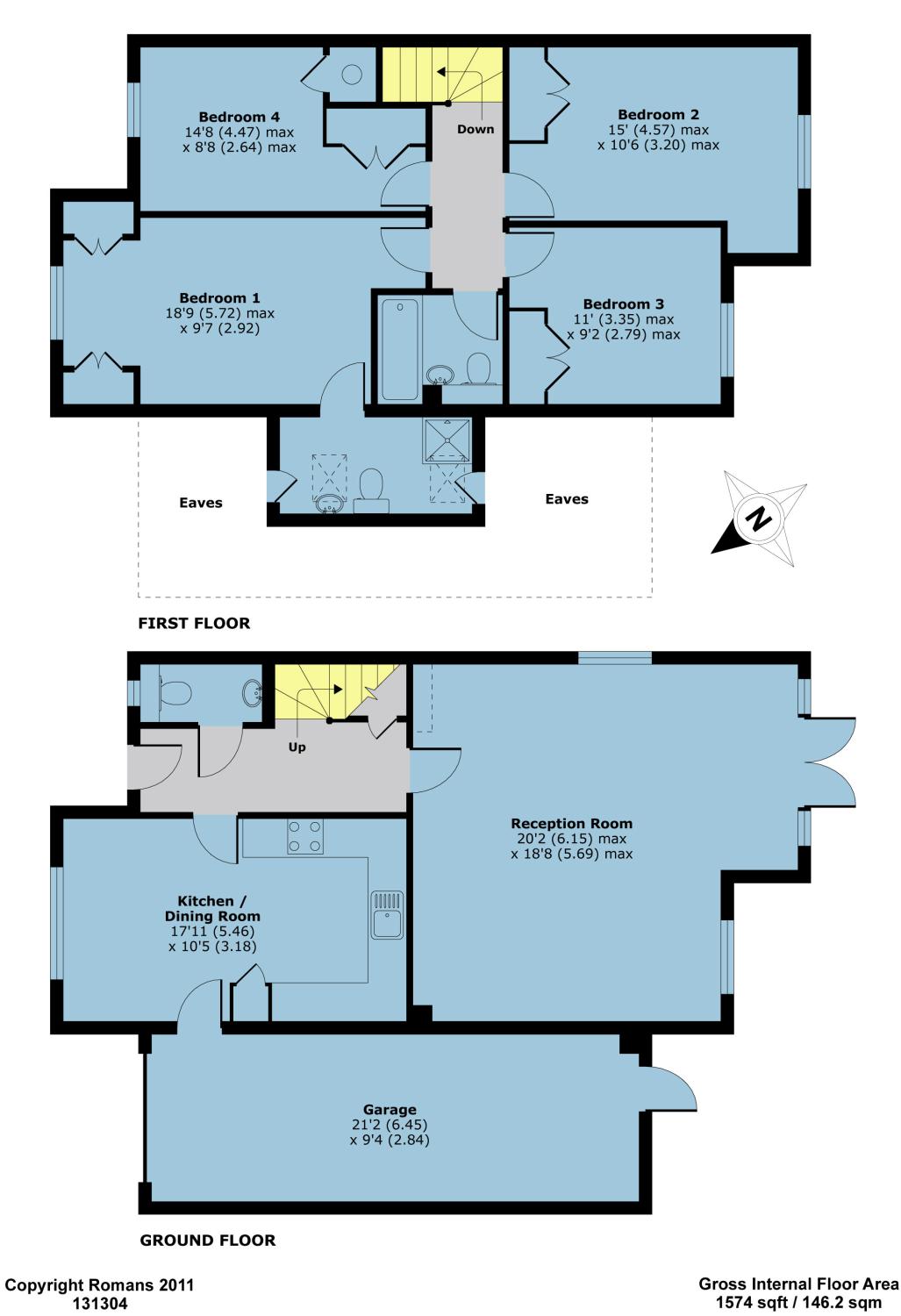 4 Bedrooms Detached house for sale in Amberley Gardens, Wokingham, Berkshire RG41