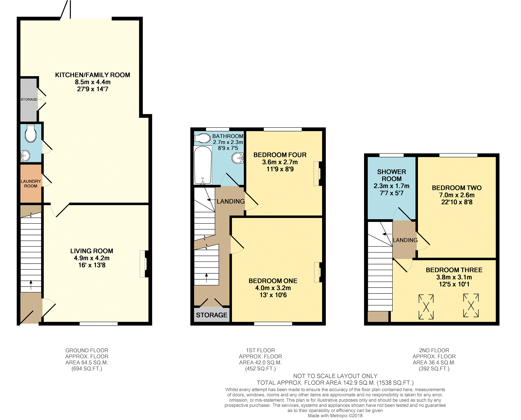 4 Bedrooms Terraced house for sale in Langbury Lane, Ferring Worthing BN12