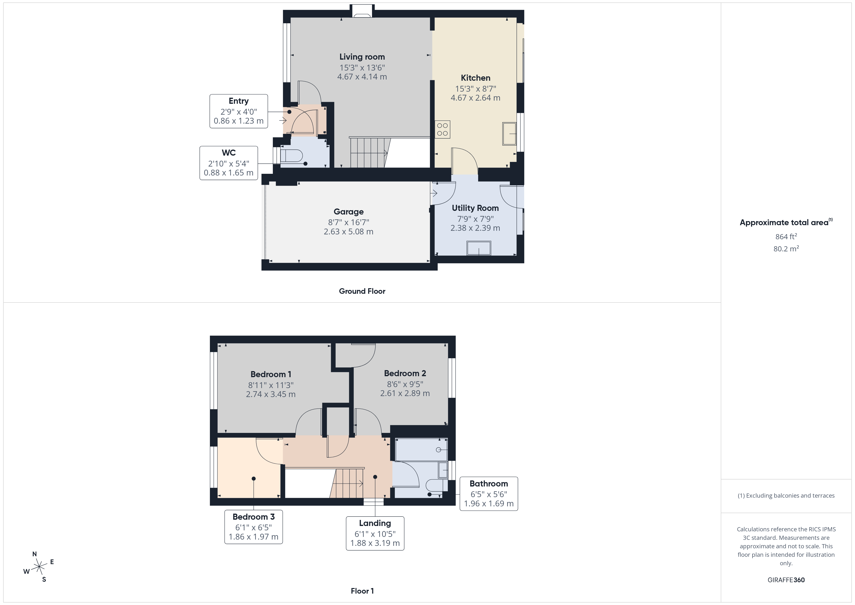 Wasdale Gardens, Peterborough floorplan