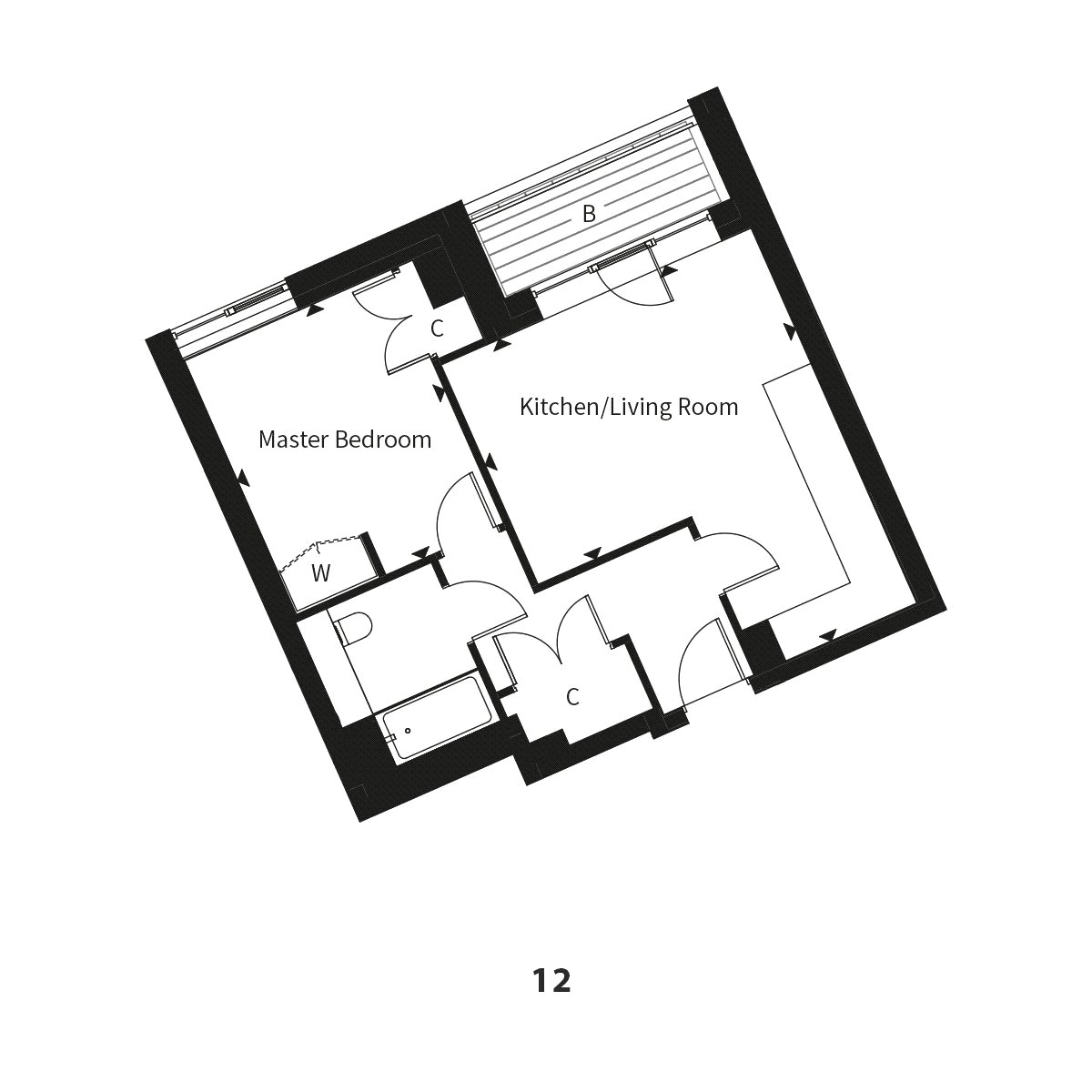 1 Bedrooms Flat for sale in The Tramyard, 266 Balham High Road, London SW17