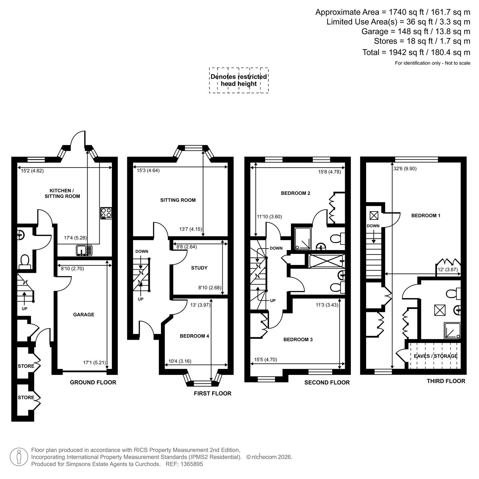 12, May Bate Avenue, Kingston Upon Thames floorplan