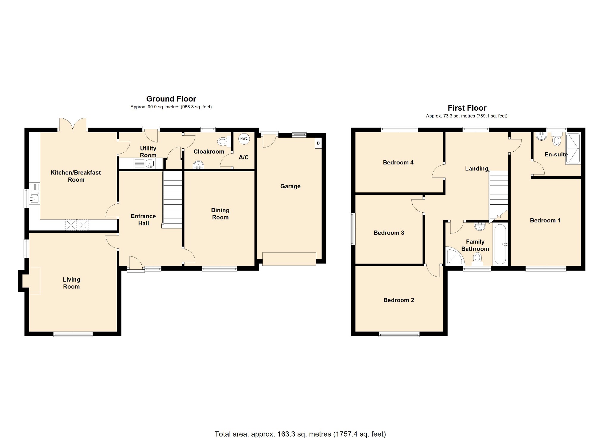 4 bed detached house for sale in Milton Damerel, Holsworthy, Devon EX22