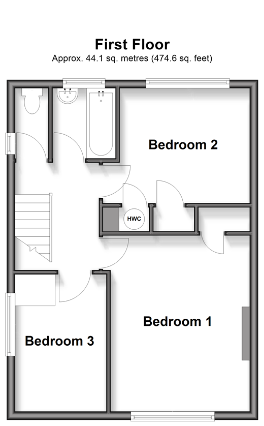 Fernholt, Tonbridge floorplan