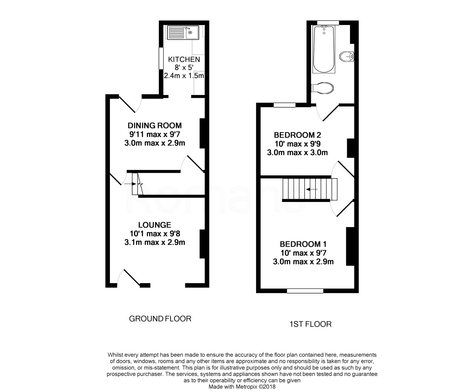 2 Bedrooms Terraced house for sale in Mount Pleasant, Reading, Berkshire RG1