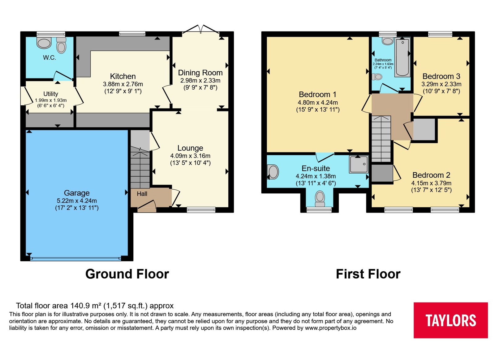 211, Wheatfield Drive, Bristol floorplan