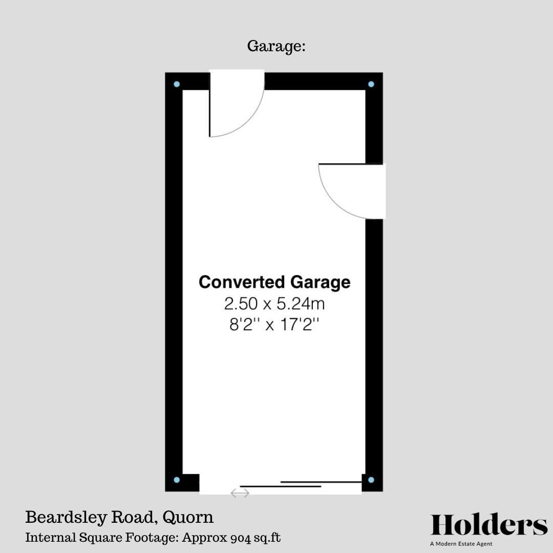 6, Beardsley Road, Loughborough floorplan