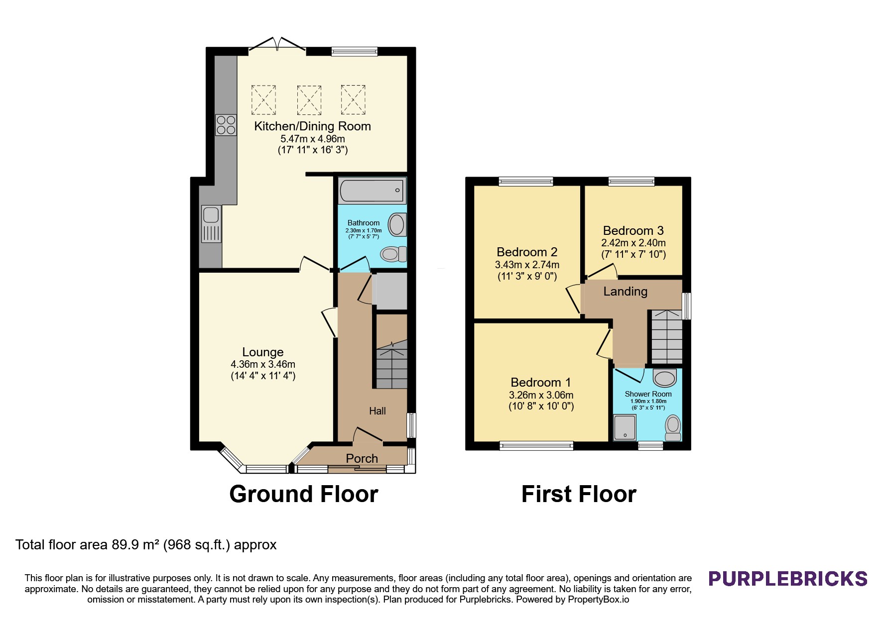 28, Cobham Road, Wednesbury floorplan